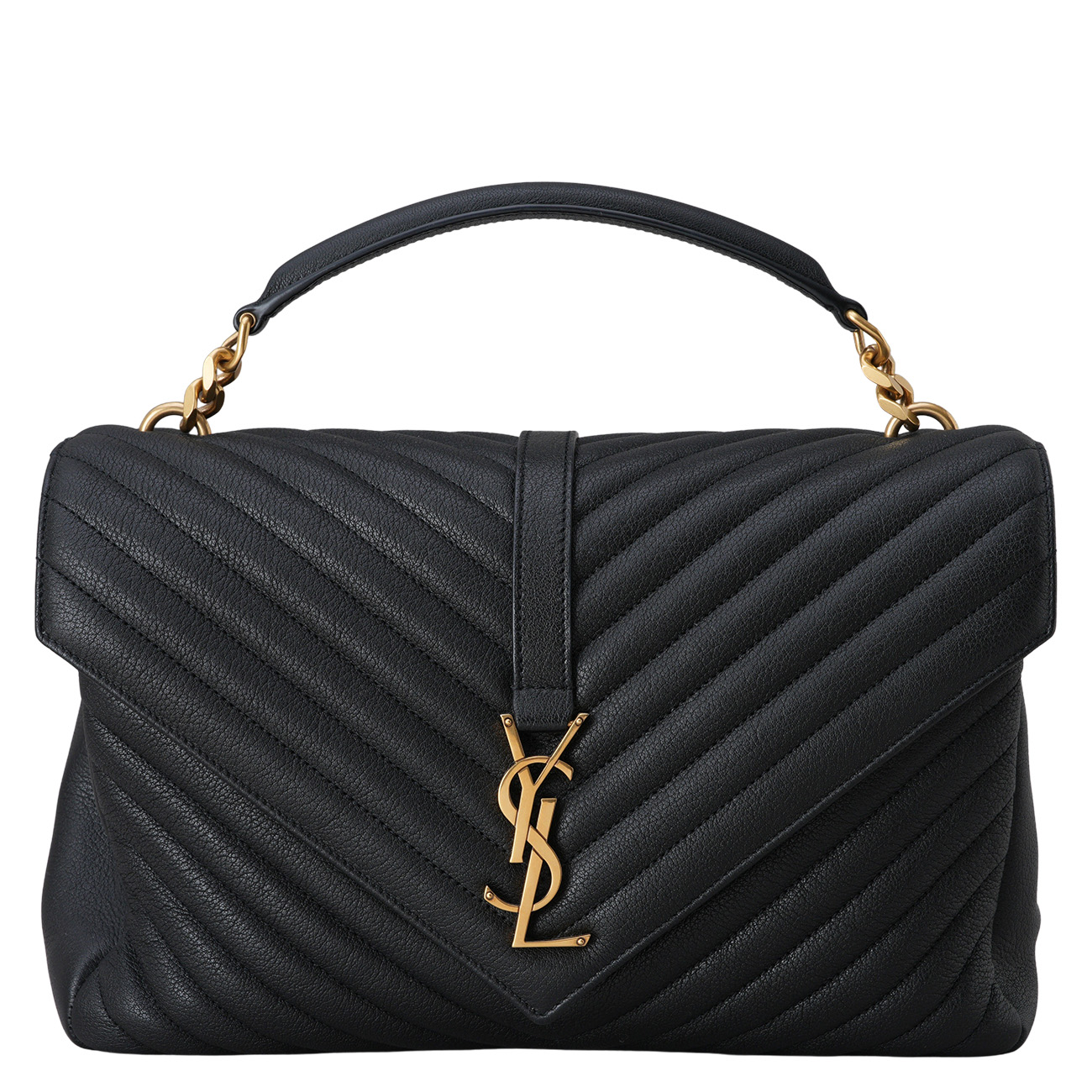 YVES SAINT LAURENT(USED)생로랑 600278 모노그램 컬리지 라지